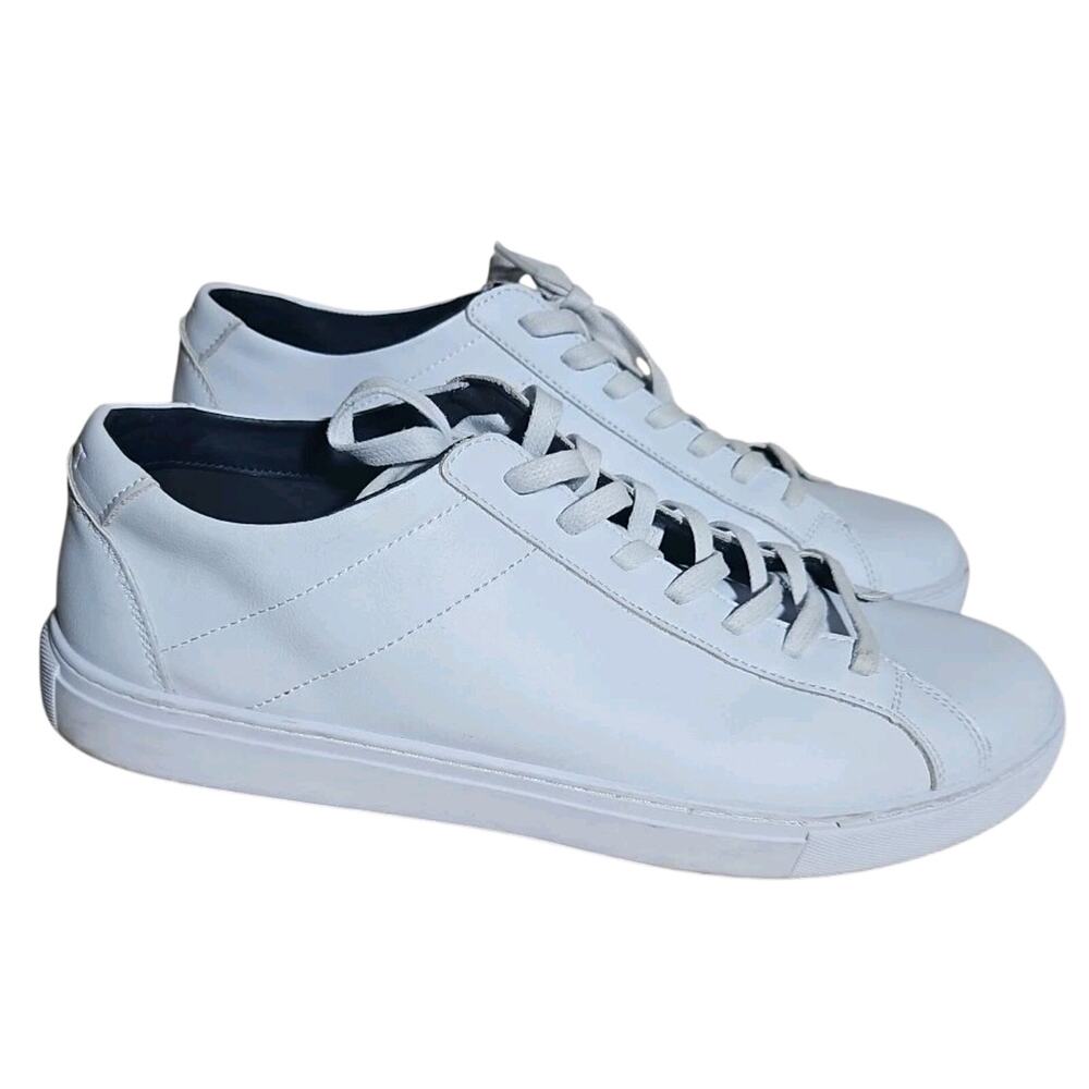 Mens Bylt Premium Everyday Sneakers White Sz 12 Minimalist Shoes